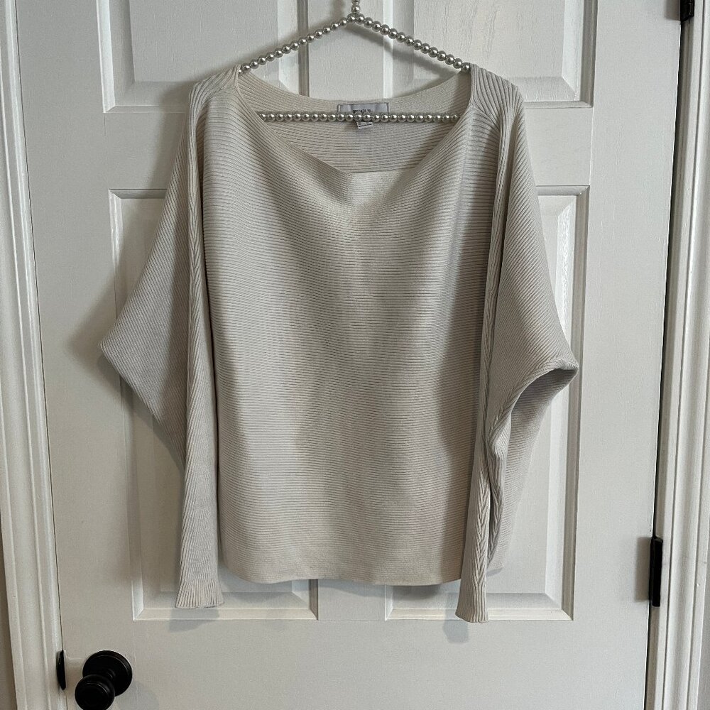 Forever 21 Ladies Boatneck Ribbed Dolman Long Sleeve Sweater Plus Size 0X